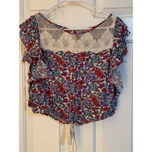 Hollister Floral Blouse